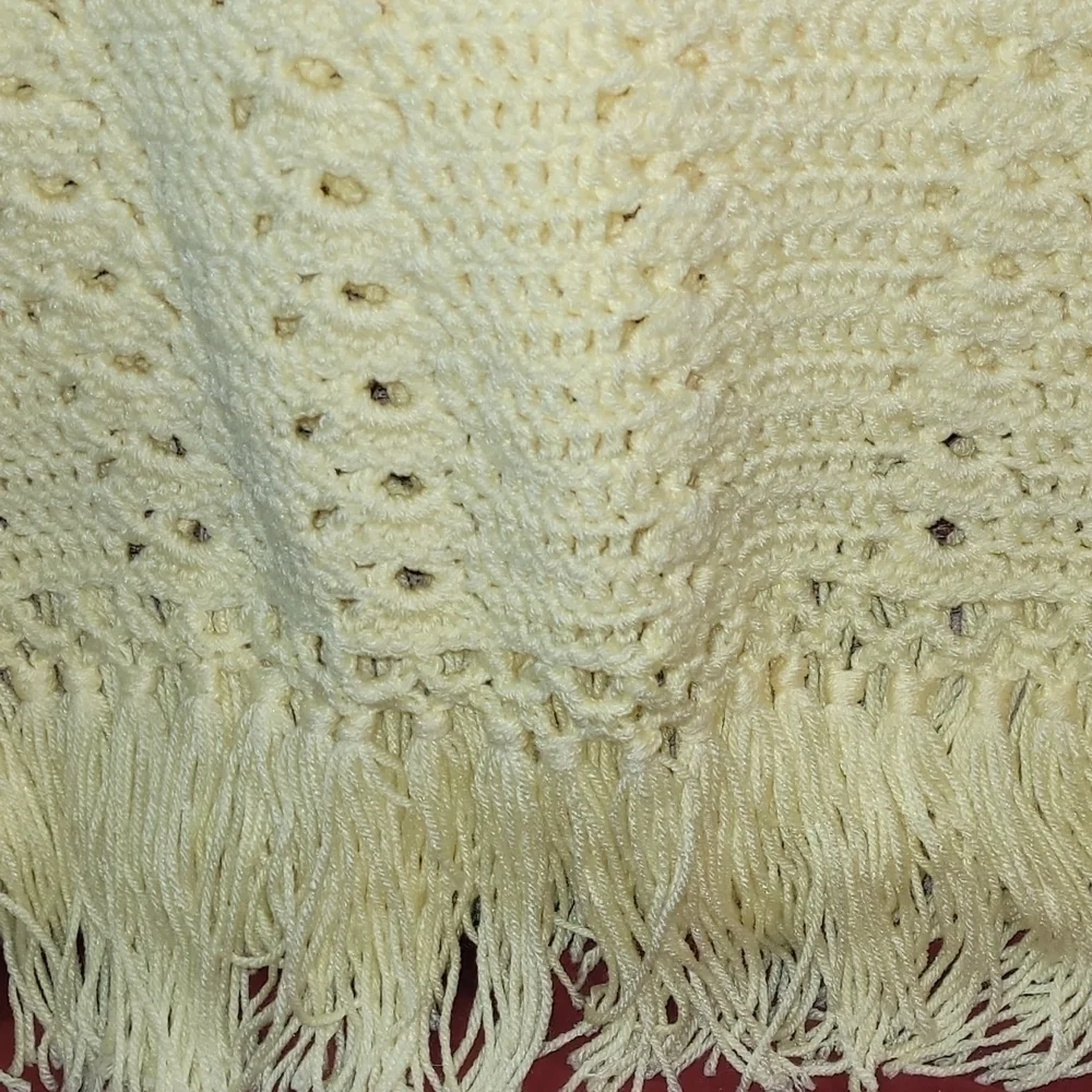 Hand Crafted Crocheted Throw